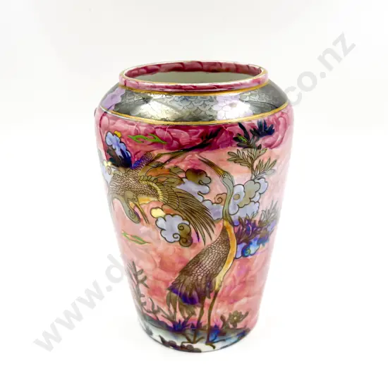 Maling Vase Exotic Bird Pattern #5978E