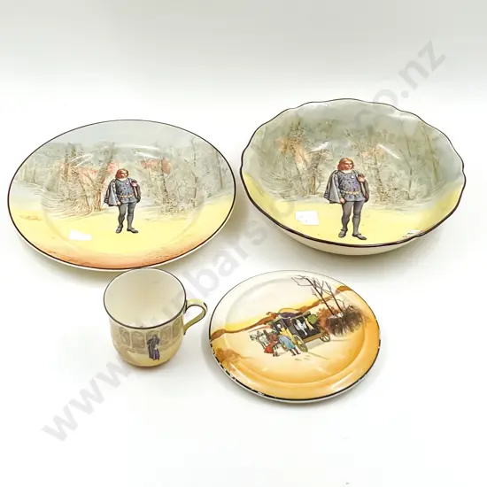 Four Pieces of Assorted RD