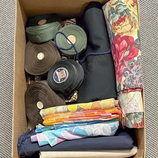 Qty of Assorted Binding and Materials etc