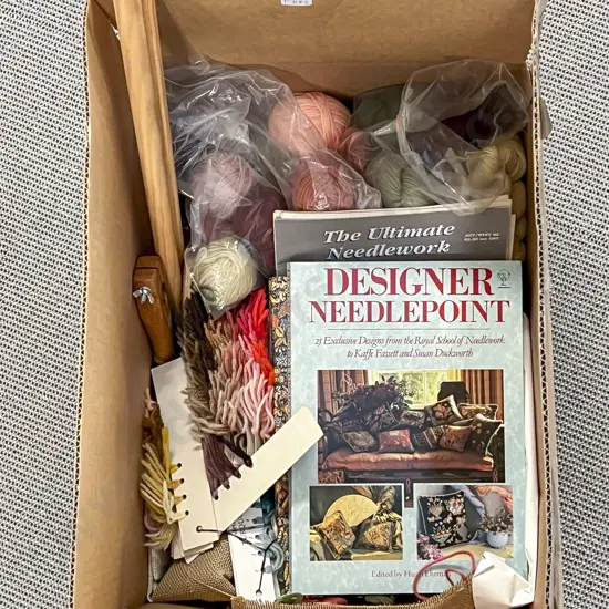 Qty of Assorted Yarn and Neddlework Reference Volumes etc
