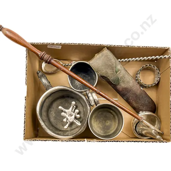 Small Qty of Assorted S/P together with S/S Napkin Rings