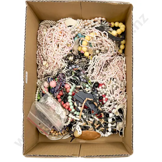 Box of Assorted Costume Jewellery
