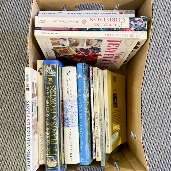 Box Quantity of Assorted Books