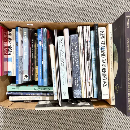 Box Quantity of Assorted Books incl NZ Reference