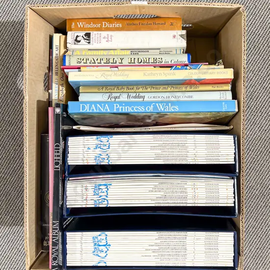 Box Quantity of Assorted Books