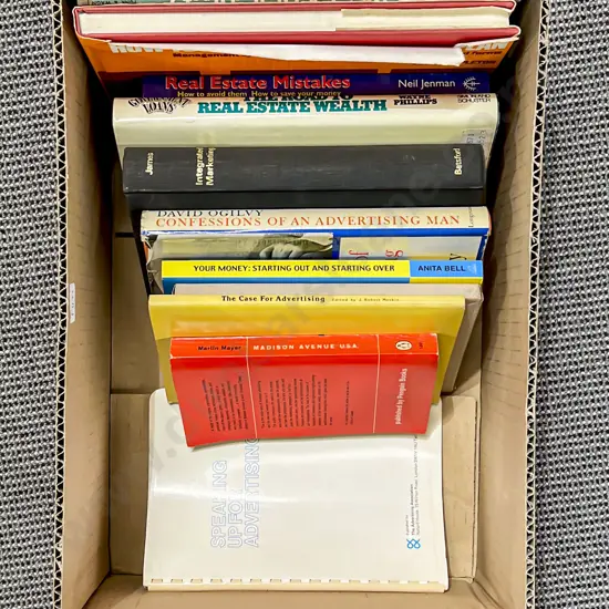 Box Quantity of Assorted Books