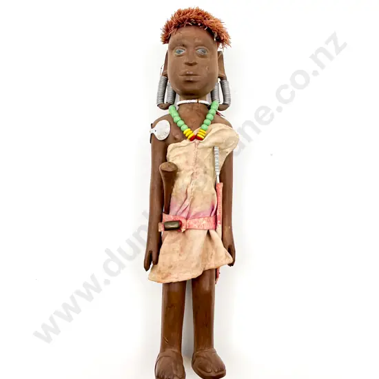 Vintage Carved Massai Figure