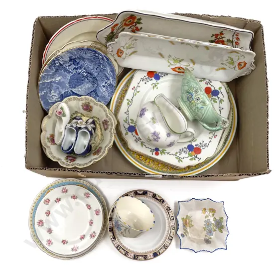 Box Quantity of Assorted Fancy China