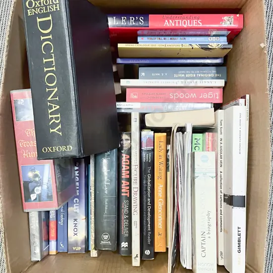 Box of Assorted Books