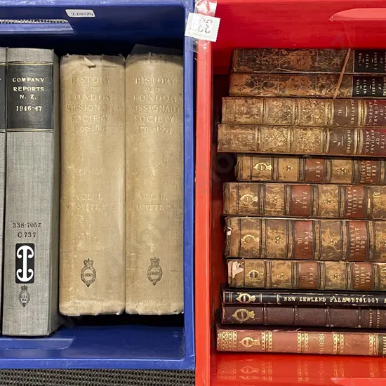 Two Boxes of Assorted Vintage Books