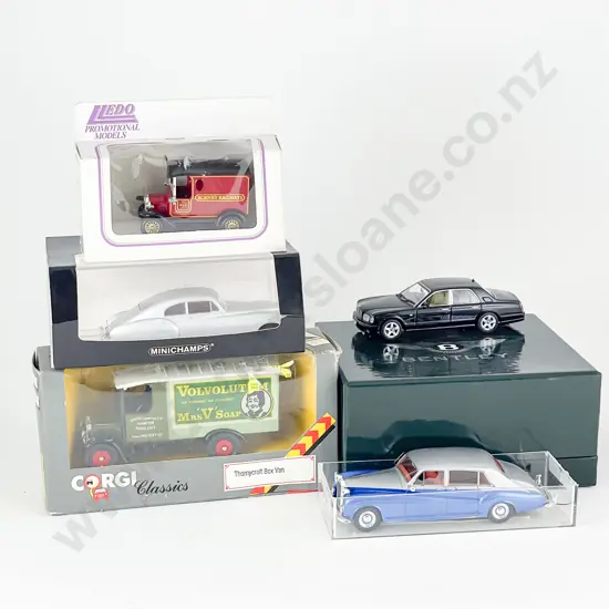 5 Various Manufacture Diecast Models Boxed