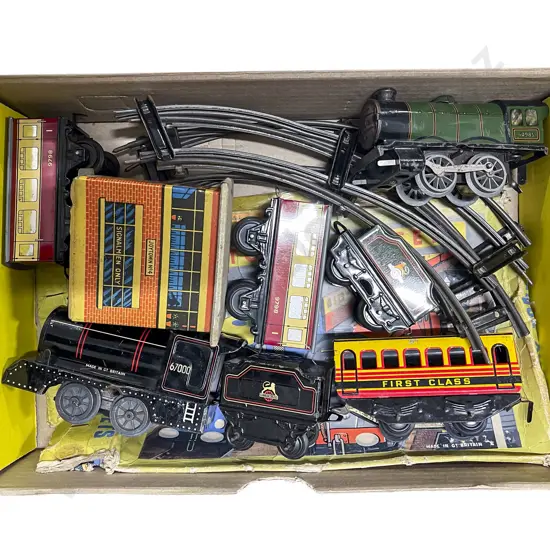 Welsotoys and Various Tinplate Clockwork Railway