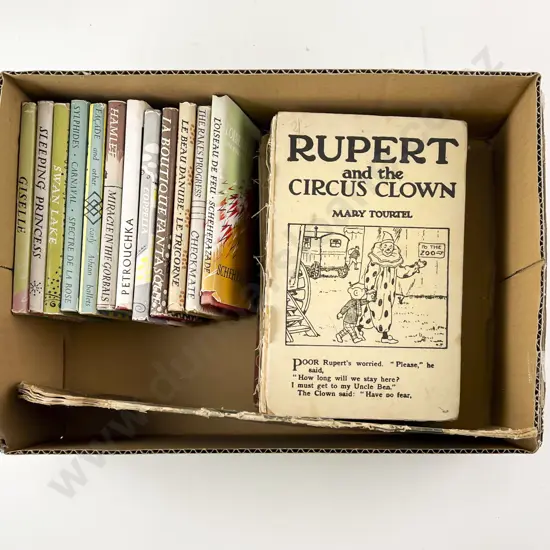 Pocket Library Books with Rupert and other childrens books