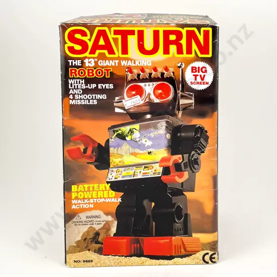Boxed China Saturn Giant Walking Robot with missiles