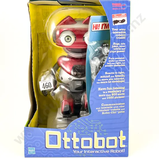 Boxed China Tiger Electronics Ottobot and Toyota TGP