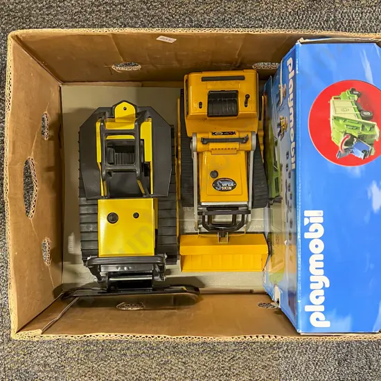 New Tonka Tractor Other and Playmobil Truck