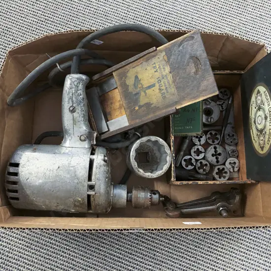 Vintage Electric Drill etc