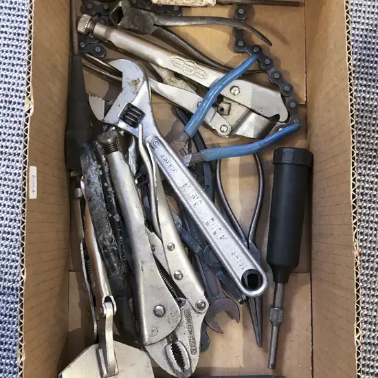 Quantity of Assorted Vintage Steel Tools etc