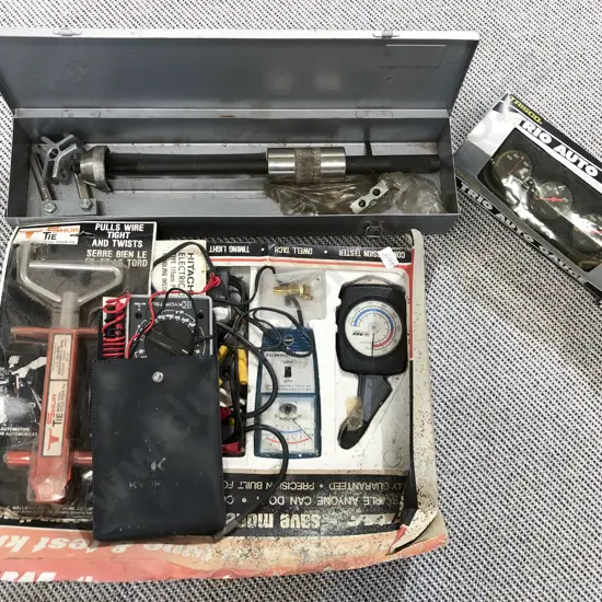 The Complete Tube & Test Set together with Assorted