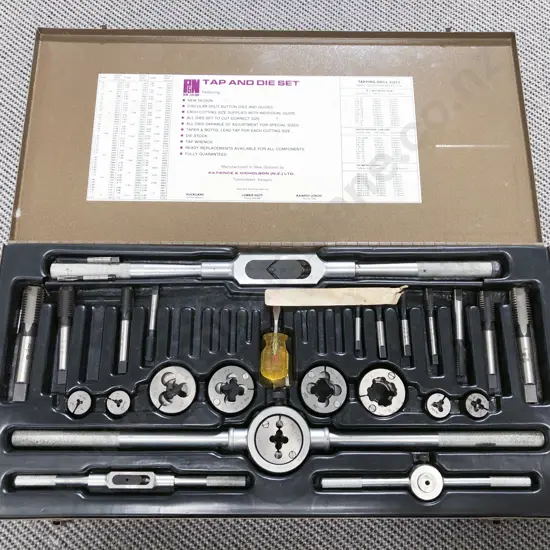 Vintage Tap & Die Set