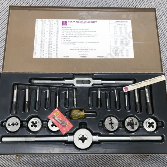 Vintage Tap & Die Set