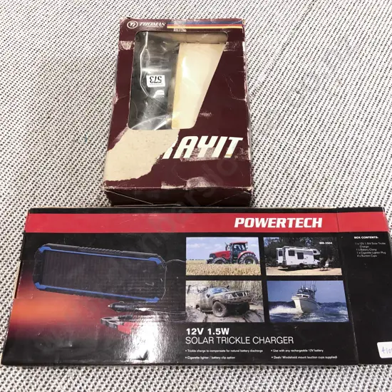 Boxed Powertech Solar Trickle Charger