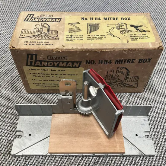 Vintage Stanley Handyman Mitre Box