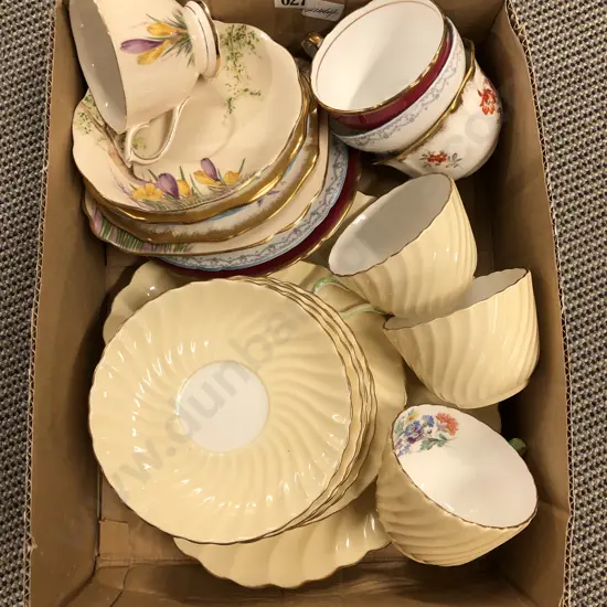 Qty of Assorted Fancy Tea China Including Aynsley
