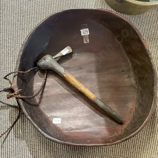 Tourist ware Bowl and Axe