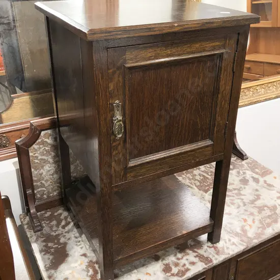 Oak Pot Cupboard