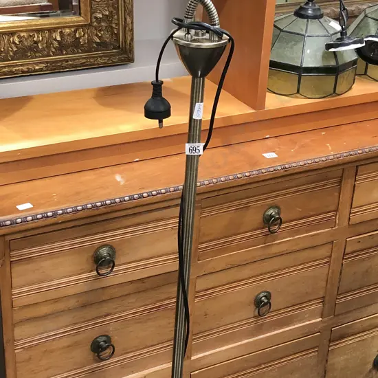 Modern Two Light Standing Lamp