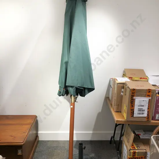 Outdoor Umbrella & Stand