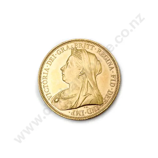 1901 Victorian Full Gold Sovereign Sydney mint