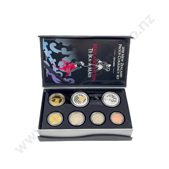 NZ 2018 Proof Currency Coin Set