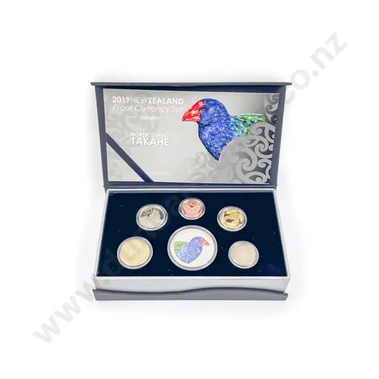 NZ 2019 Proof Currency Coin Set