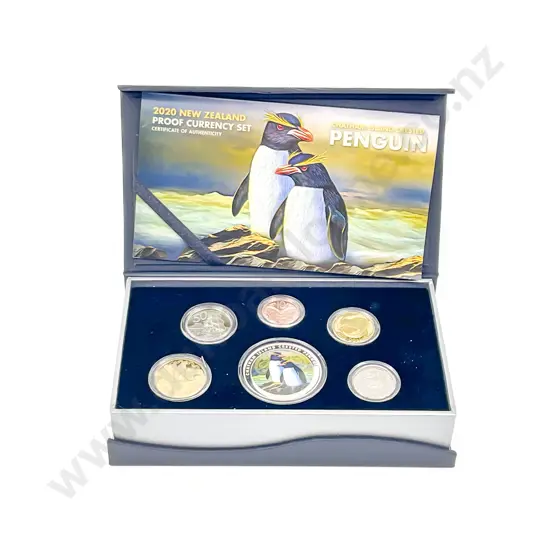 NZ 2020 Proof Currency Coin Set