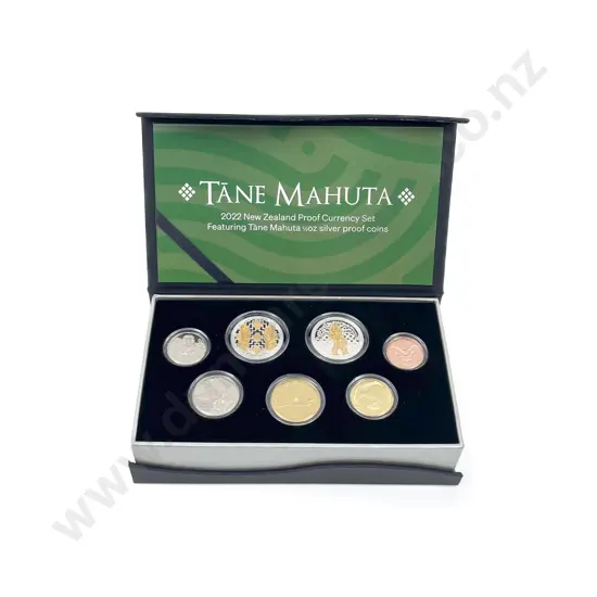 NZ 2022 Proof Currency Coin Set