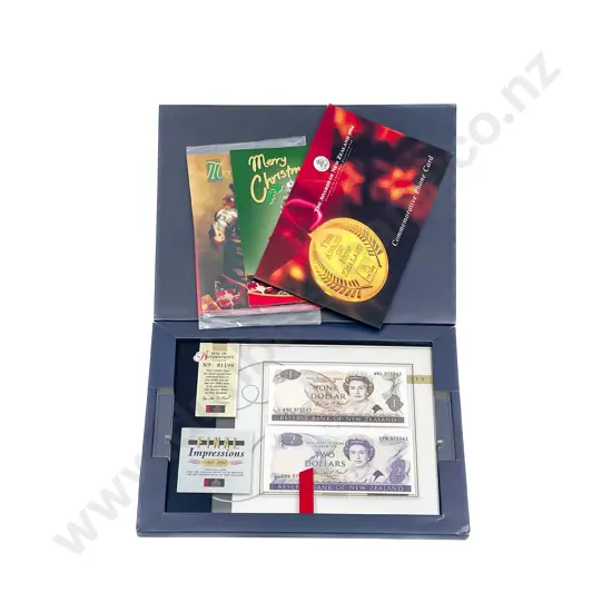 NZ Ltd Ed 1967-1991 Final Impressions Commemorative Pack and Phone Cards
