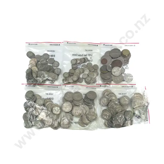 NZ Mainly Pre-Decimal Pocket Change Coinage