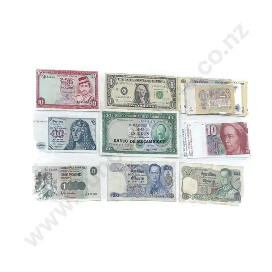 Various World (Tourist) Bank Notes