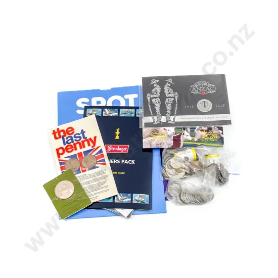 NZ Presentation Packs with Vintage Pocket Change Coinage