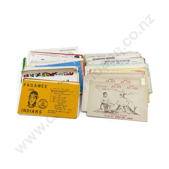 Qty Vintage World Air-Wave Postcards