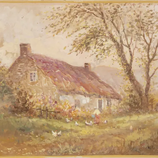 Blythe Fletcher (1890-1949) - Country Cottage