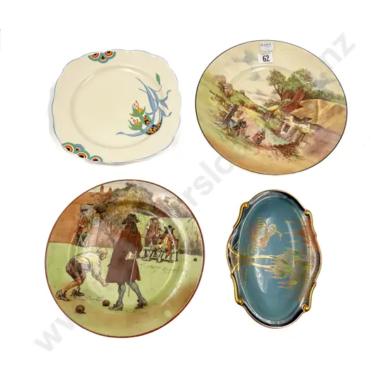 Two RD Plates together with Carlton Ware Dish etc