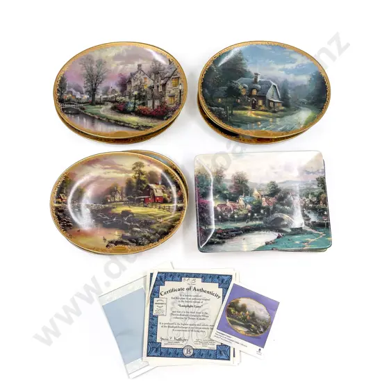 Eleven "The Bradford Exchange" Commemorative Plates