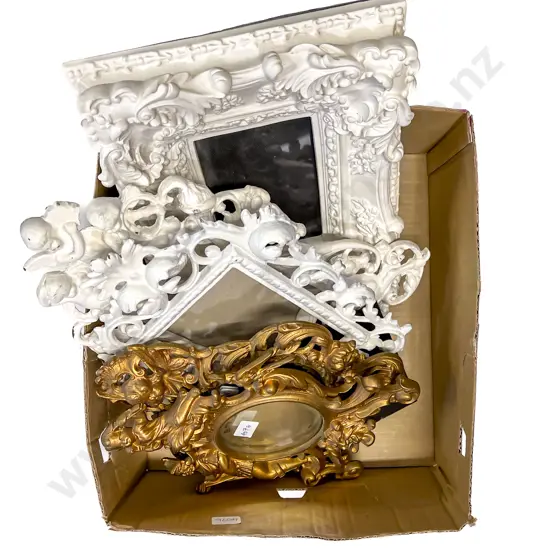 Box Quantity of Assorted Decorative Picture Frames