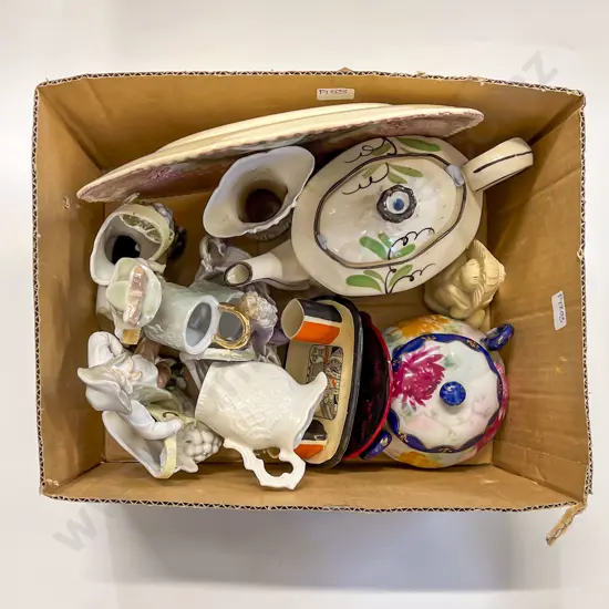 Box Quantity of Assorted Fancy China