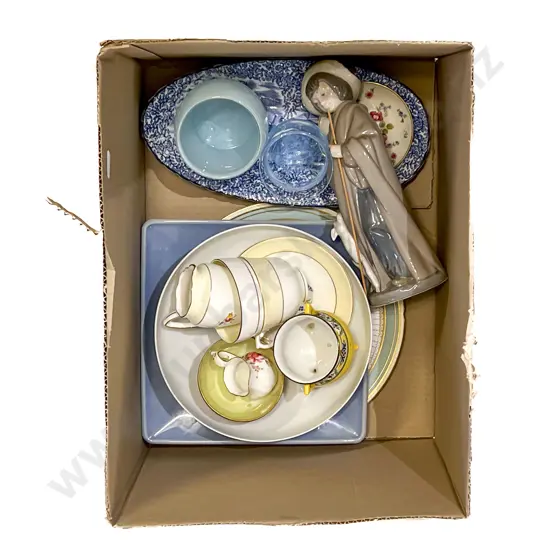 Quantity of Assorted Fancy China together with Nao Figure etc