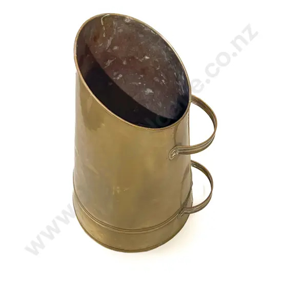Brass Coal Scuttle