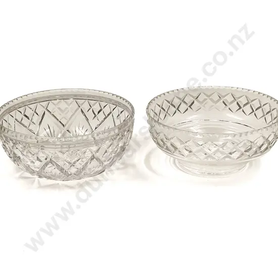 Two Stuart Crystal Bowls